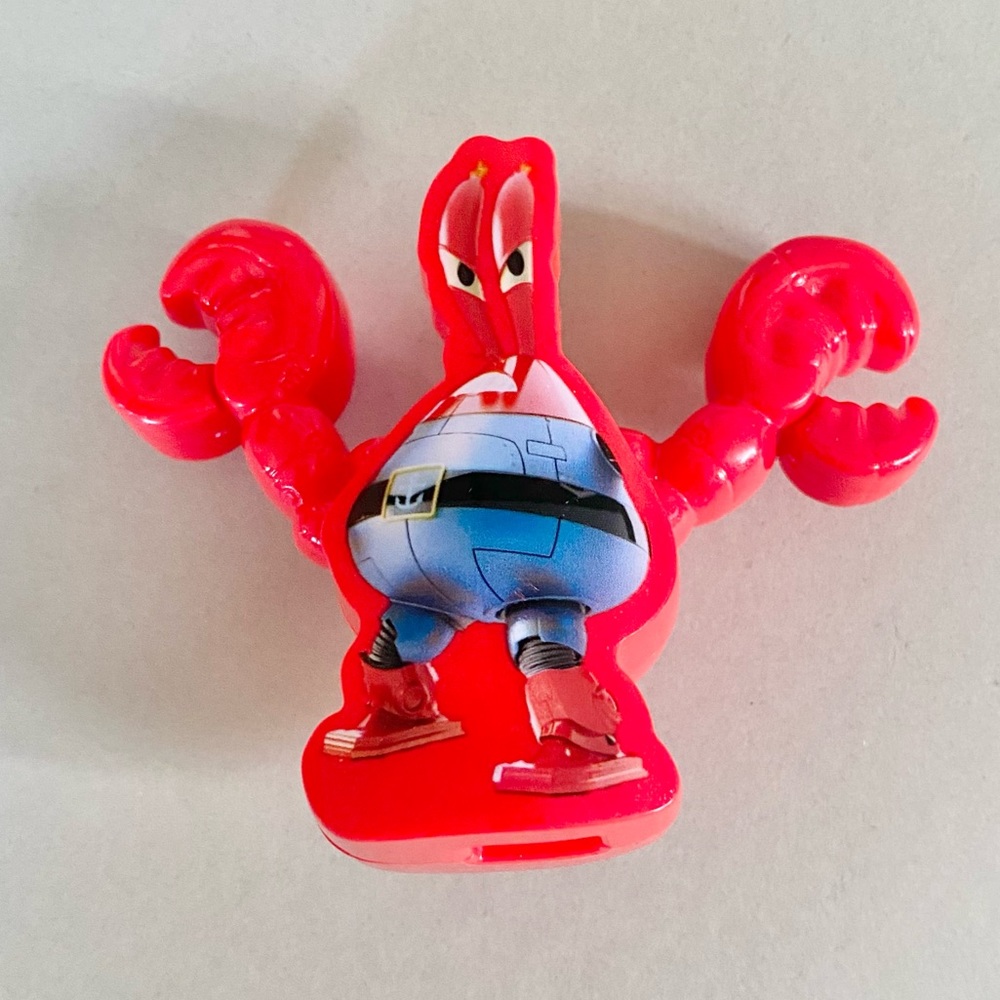 Happy Meal Mc Donald’s SpongeBob Out of Water Mr. Krabs 2016 Sir Pinch A Lot Toy